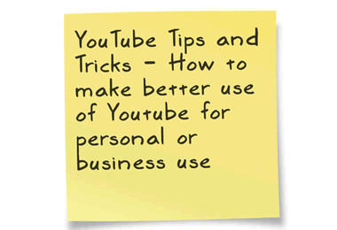 youtube tips and tricks